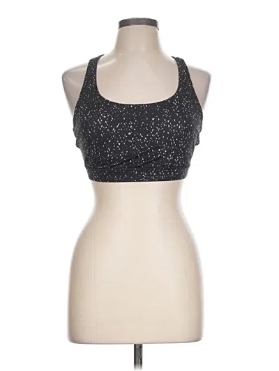 Pre-owned Lululemon Athletica Sports Bra In Black