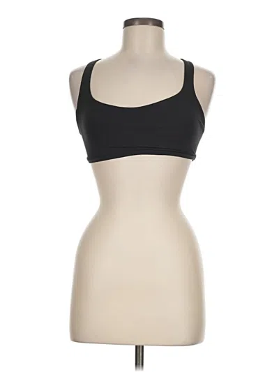 Pre-owned Lululemon Athletica Sports Bra In Black