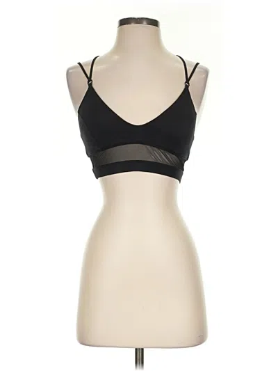 Pre-owned Lululemon Athletica Sports Bra In Black