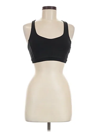 Pre-owned Lululemon Athletica Sports Bra In Black