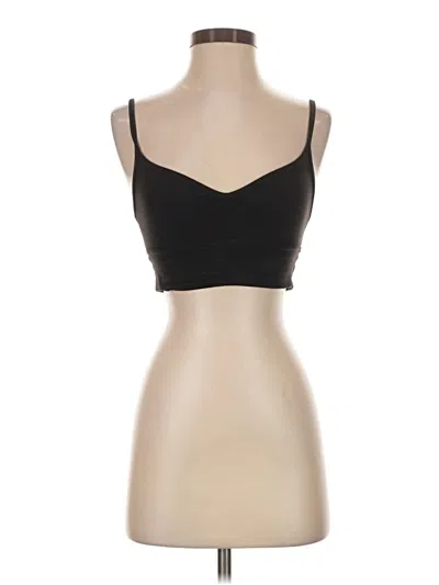 Pre-owned Lululemon Athletica Sports Bra In Black