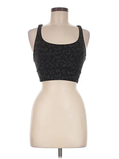 Pre-owned Lululemon Athletica Sports Bra In Black