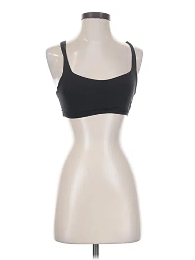 Pre-owned Lululemon Athletica Sports Bra In Black