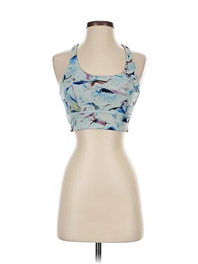 Pre-owned Lululemon Athletica Sports Bra In Blue