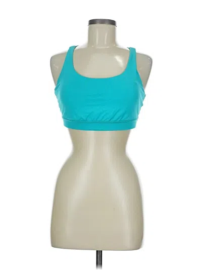Pre-owned Lululemon Athletica Sports Bra In Blue