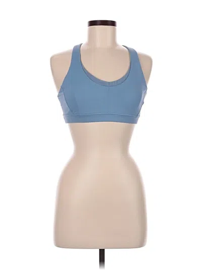Pre-owned Lululemon Athletica Sports Bra In Blue