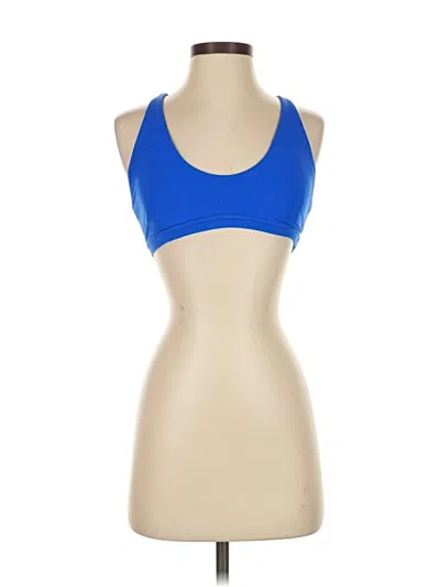 Pre-owned Lululemon Athletica Sports Bra In Blue