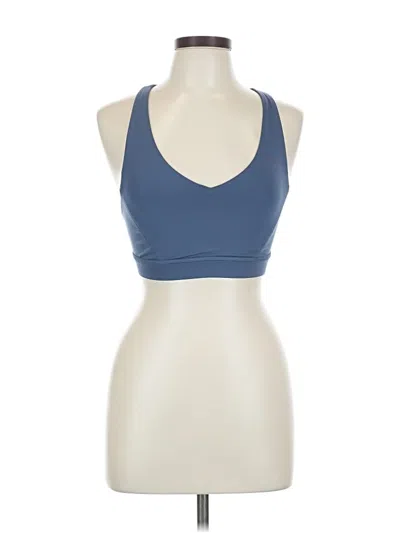 Pre-owned Lululemon Athletica Sports Bra In Blue