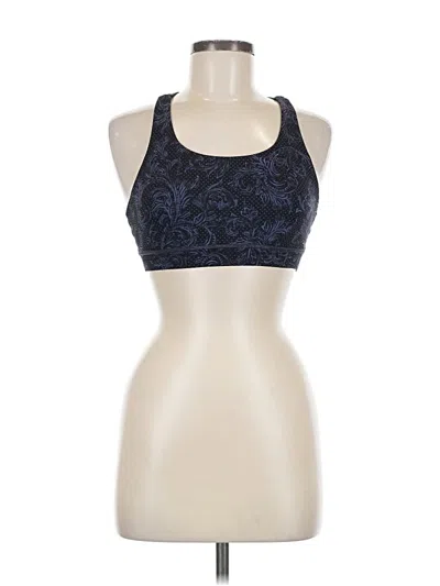 Pre-owned Lululemon Athletica Sports Bra In Blue