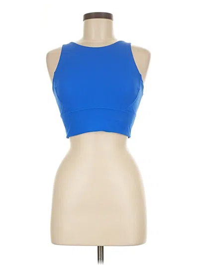 Pre-owned Lululemon Athletica Sports Bra In Blue