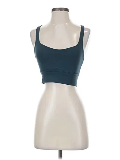 Pre-owned Lululemon Athletica Sports Bra In Blue