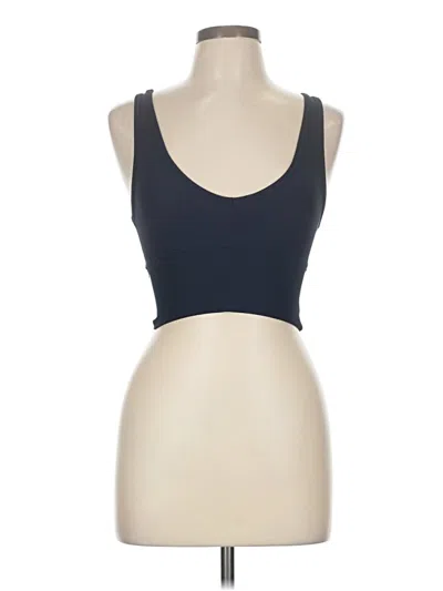 Pre-owned Lululemon Athletica Sports Bra In Blue
