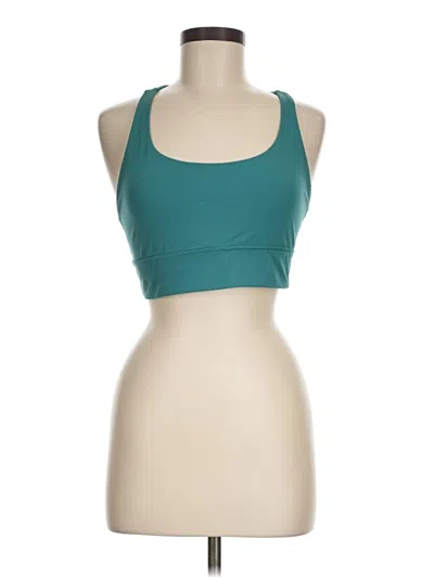 Pre-owned Lululemon Athletica Sports Bra In Blue