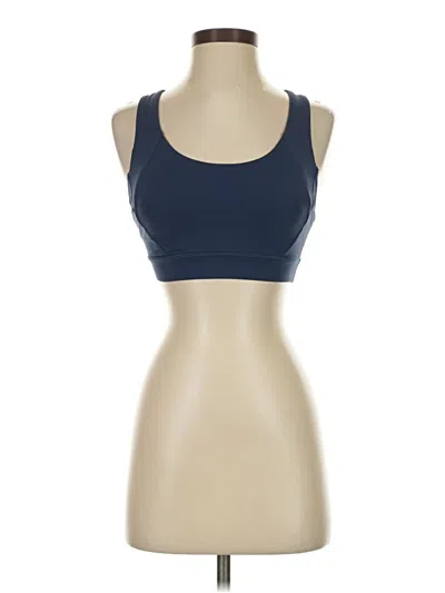 Pre-owned Lululemon Athletica Sports Bra In Blue