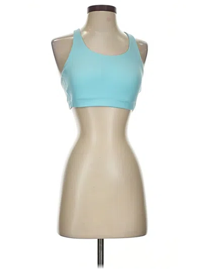 Pre-owned Lululemon Athletica Sports Bra In Blue