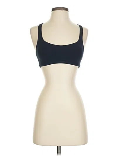 Pre-owned Lululemon Athletica Sports Bra In Blue