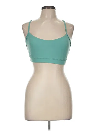 Pre-owned Lululemon Athletica Sports Bra In Blue