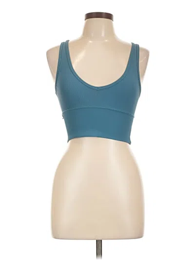 Pre-owned Lululemon Athletica Sports Bra In Blue