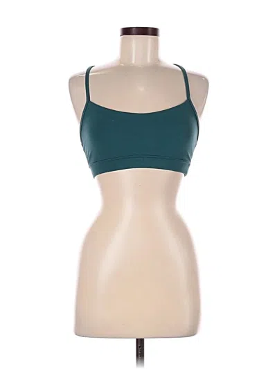 Pre-owned Lululemon Athletica Sports Bra In Blue