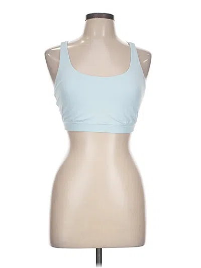 Pre-owned Lululemon Athletica Sports Bra In Blue