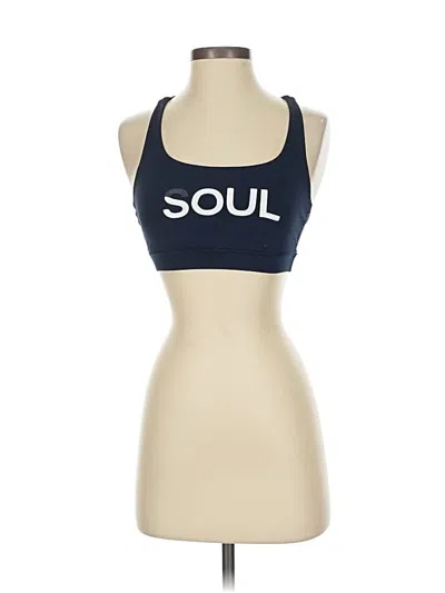 Pre-owned Lululemon Athletica Sports Bra In Blue