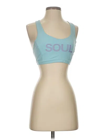 Pre-owned Lululemon Athletica Sports Bra In Blue