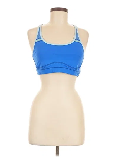 Pre-owned Lululemon Athletica Sports Bra In Blue