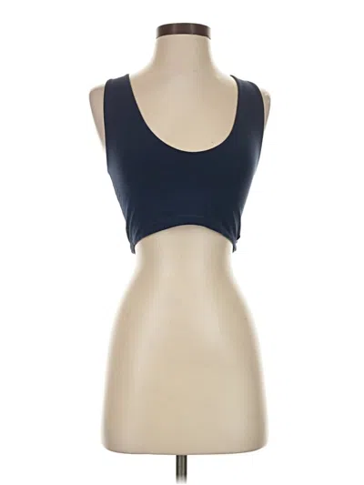 Pre-owned Lululemon Athletica Sports Bra In Blue