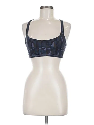 Pre-owned Lululemon Athletica Sports Bra In Blue