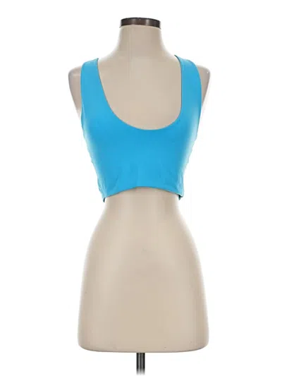 Pre-owned Lululemon Athletica Sports Bra In Blue