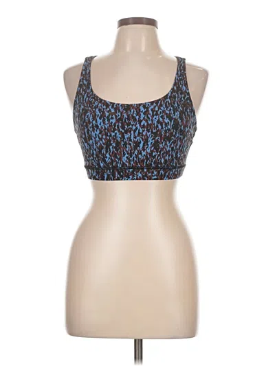Pre-owned Lululemon Athletica Sports Bra In Blue