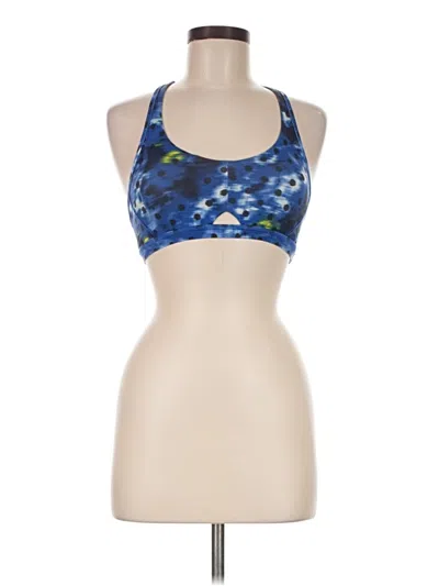 Pre-owned Lululemon Athletica Sports Bra In Blue