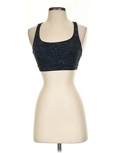 Pre-owned Lululemon Athletica Sports Bra In Blue