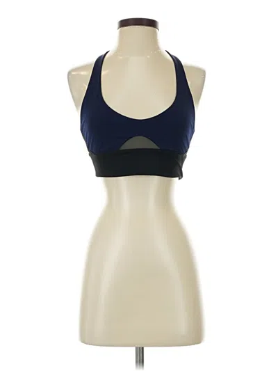 Pre-owned Lululemon Athletica Sports Bra In Blue