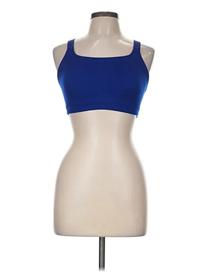 Pre-owned Lululemon Athletica Sports Bra In Blue