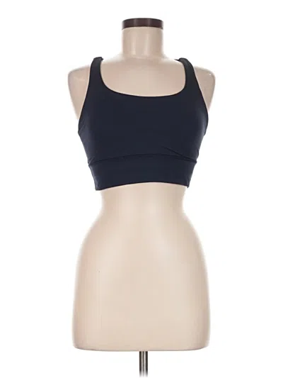 Pre-owned Lululemon Athletica Sports Bra In Blue