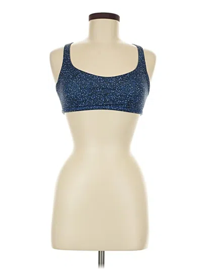 Pre-owned Lululemon Athletica Sports Bra In Blue