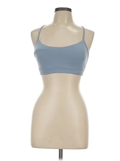 Pre-owned Lululemon Athletica Sports Bra In Blue