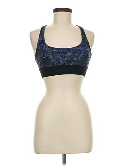 Pre-owned Lululemon Athletica Sports Bra In Blue