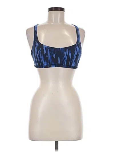 Pre-owned Lululemon Athletica Sports Bra In Blue