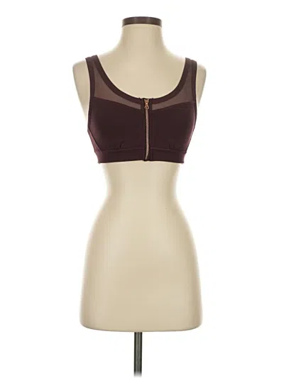 Pre-owned Lululemon Athletica Sports Bra In Brown