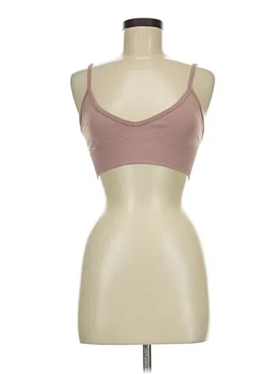 Pre-owned Lululemon Athletica Sports Bra In Brown