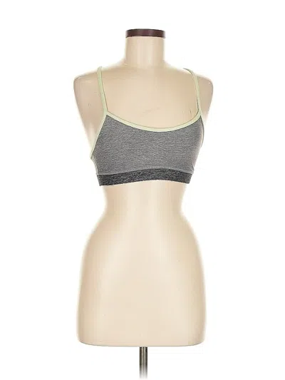 Pre-owned Lululemon Athletica Sports Bra In Gray
