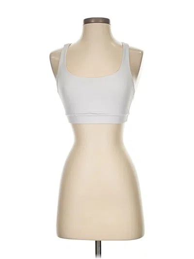 Pre-owned Lululemon Athletica Sports Bra In Gray