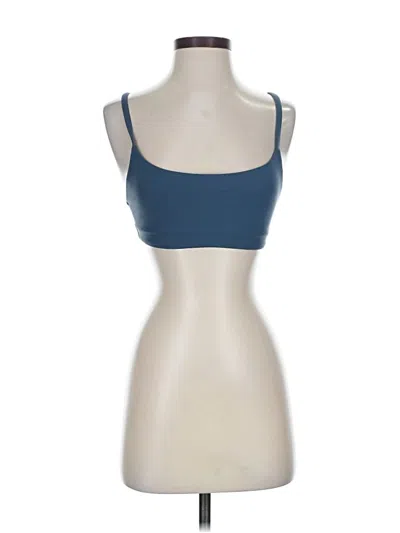 Pre-owned Lululemon Athletica Sports Bra In Gray