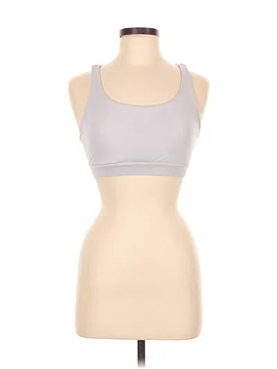 Pre-owned Lululemon Athletica Sports Bra In Gray