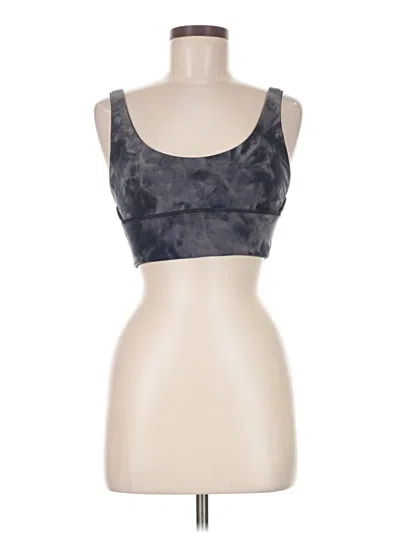 Pre-owned Lululemon Athletica Sports Bra In Gray