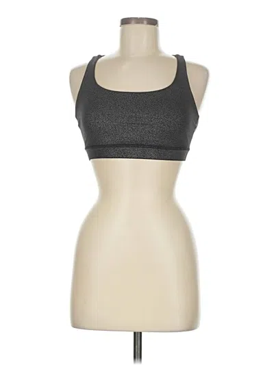 Pre-owned Lululemon Athletica Sports Bra In Gray