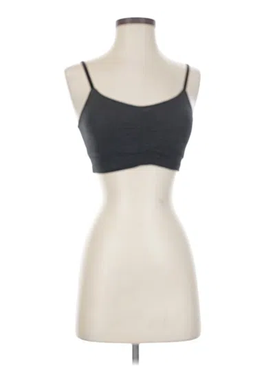 Pre-owned Lululemon Athletica Sports Bra In Gray