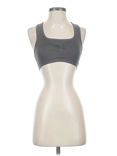 Pre-owned Lululemon Athletica Sports Bra In Gray